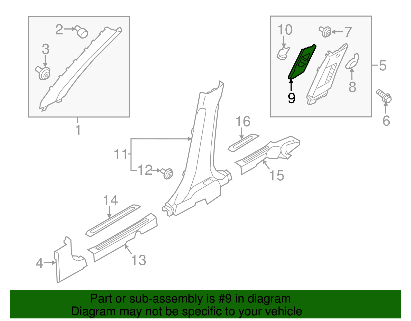 Adjust Cover - Kia (85833-B2000BF3)