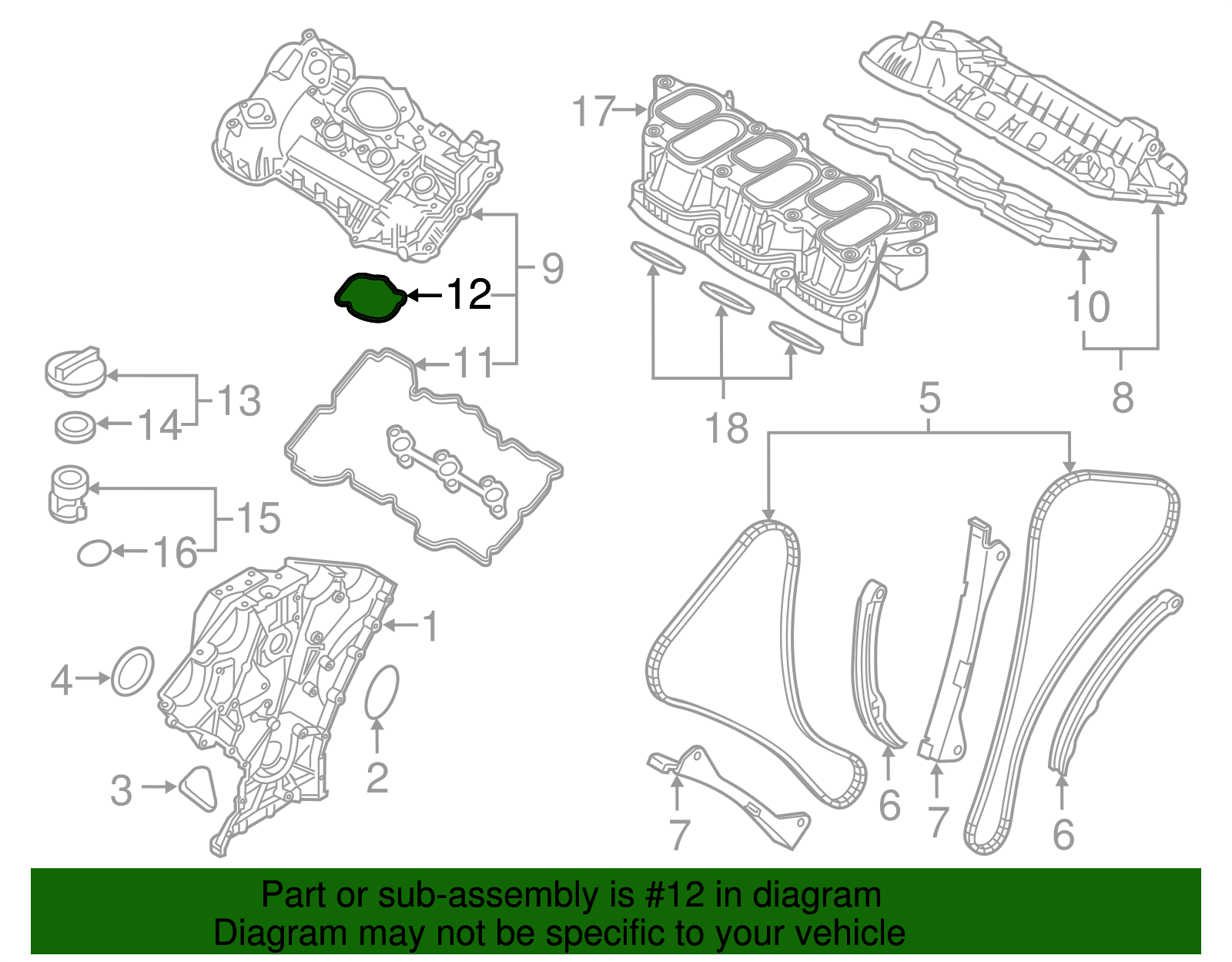 Fuel Pump Gasket - Kia (22443 3CGB0)