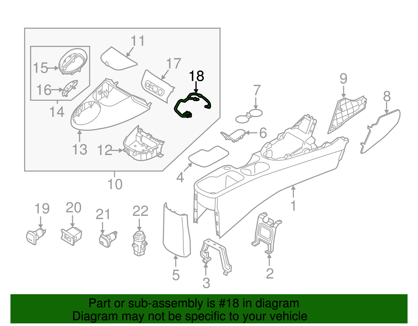 Wire Harness - Kia (84653-B2200)