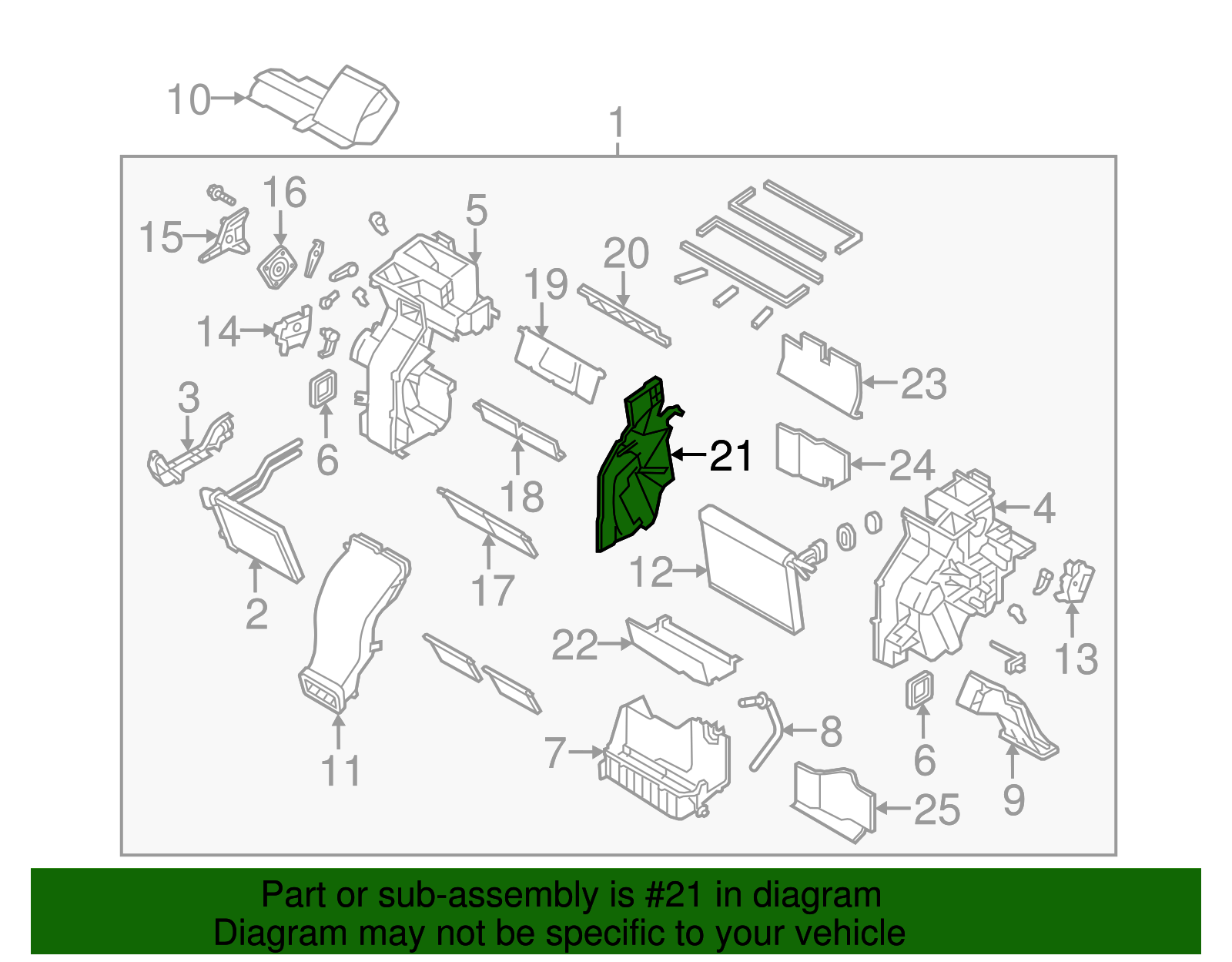 Separator - Kia (97206-1U000)