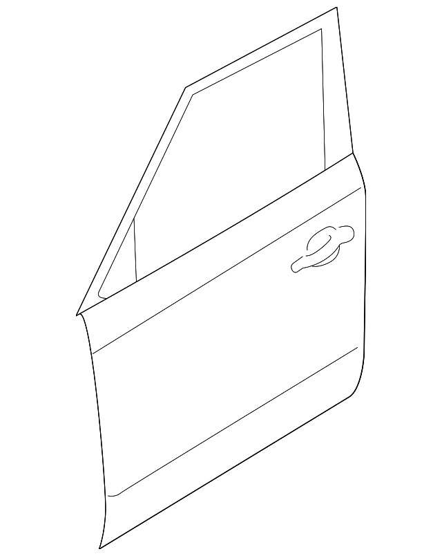Door Shell - Kia (76004-B2011)