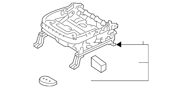 Seat Track - Kia (88500-B2130)