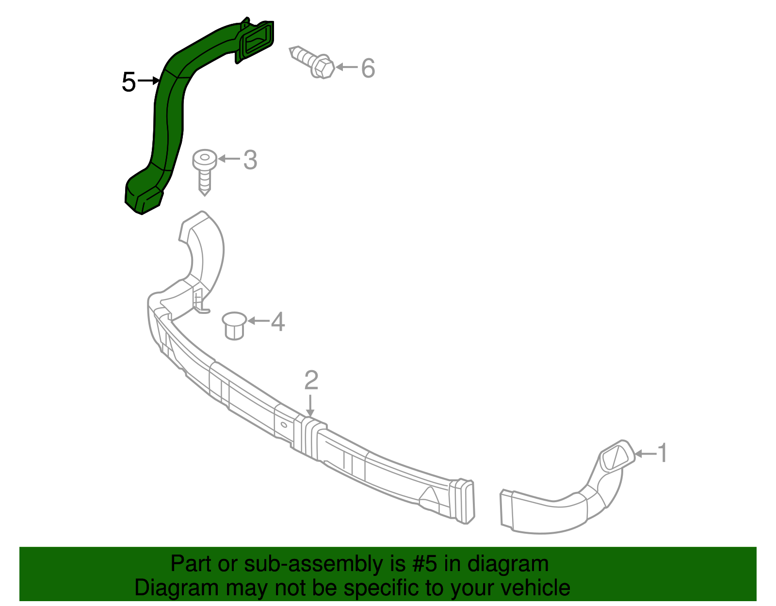 Outlet Duct - Kia (97950-C6000)