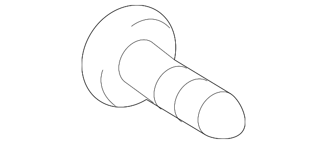 Body Side Molding Screw - Kia (12433-03107K)