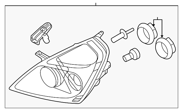 Composite Assembly - Kia (92102-4D080)