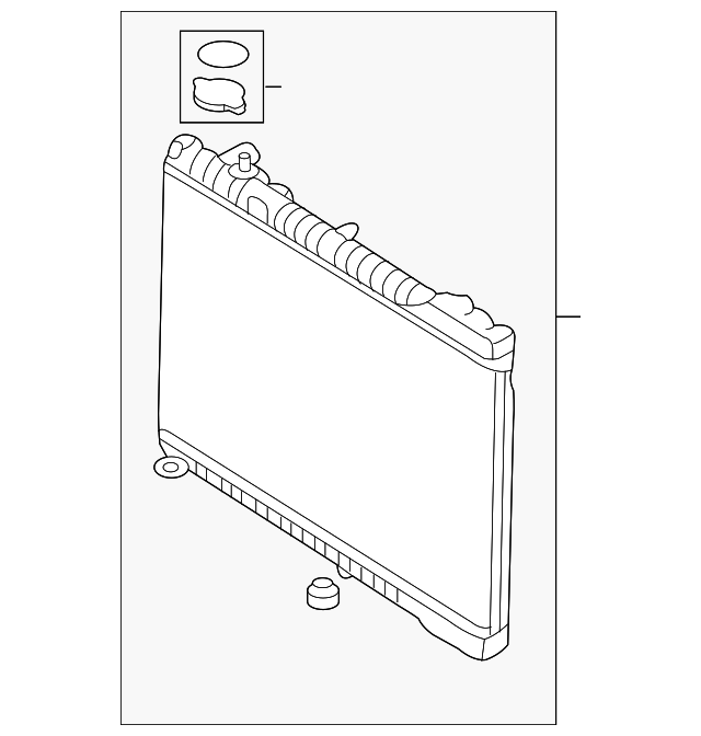 Radiator Assembly - Kia (25310 4D970)