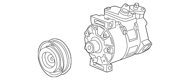 Compressor Assembly - Porsche (996-126-011-52)