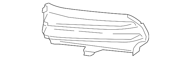 Outer Grille - Porsche (970-505-555-01-1E0)