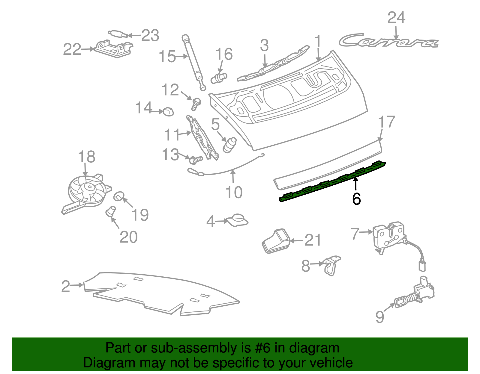Lower Seal - Porsche (997-512-611-00)