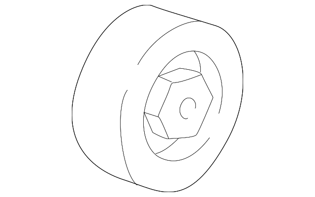 Tensioner Pulley - Porsche (996-102-117-57)