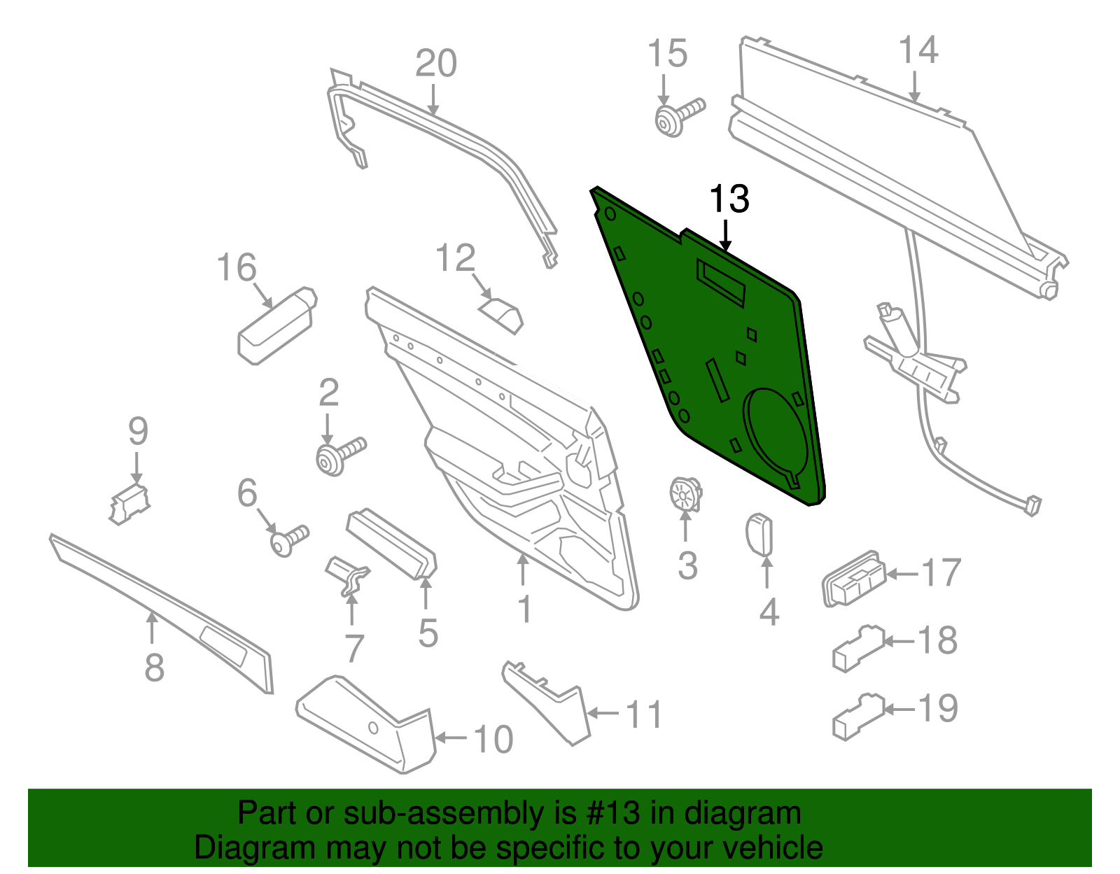 Door Panel Insulation - Porsche (971-863-935-B)