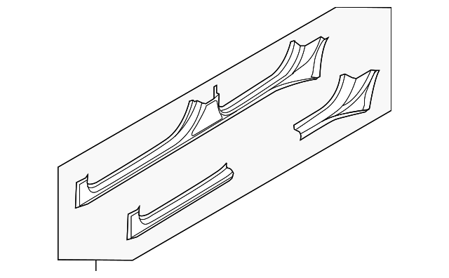 Outer Rocker Panel - Porsche (970-503-967-00-GRV)
