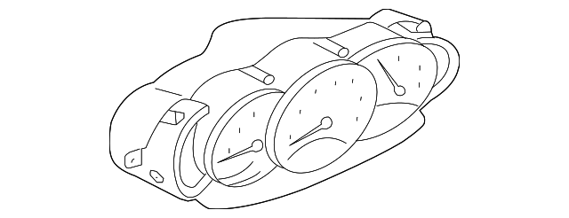 Instrument Cluster - Porsche (996-641-213-BX)