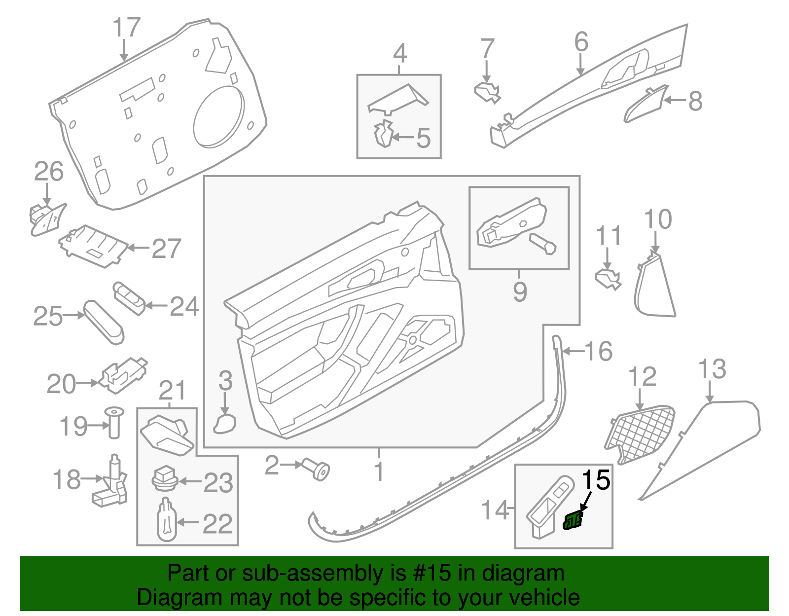 Switch Housing Clip - Porsche (999-591-693-01)