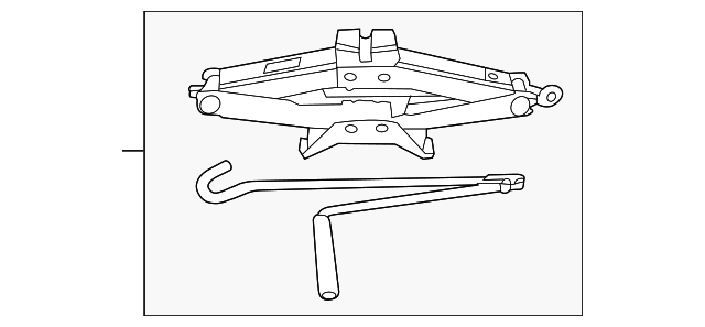 Jack Assembly - Porsche (996-721-211-00)