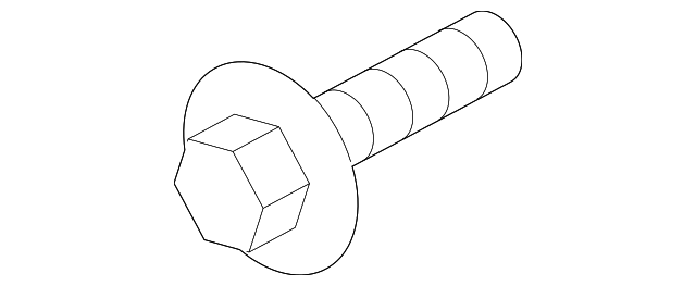 Impact Bar Bolt - Porsche (9A7-007-443-00)