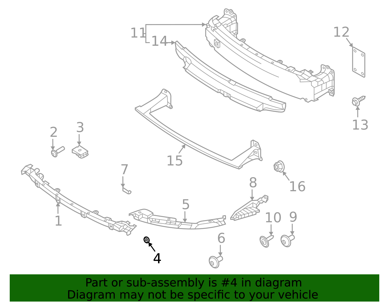 Center Support Plate - Porsche (992-807-806)