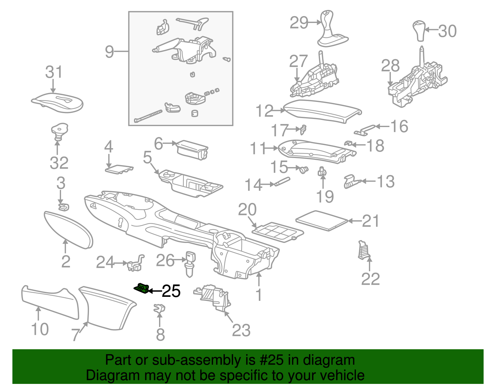 Micro-Switch Support - Porsche (996-637-211-00)