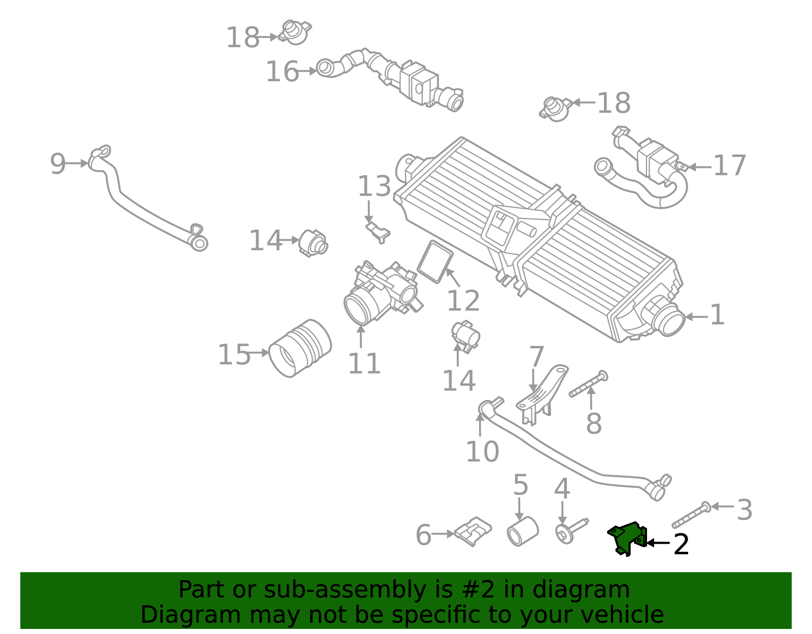 Outer Bracket - Porsche (992-145-842-A)