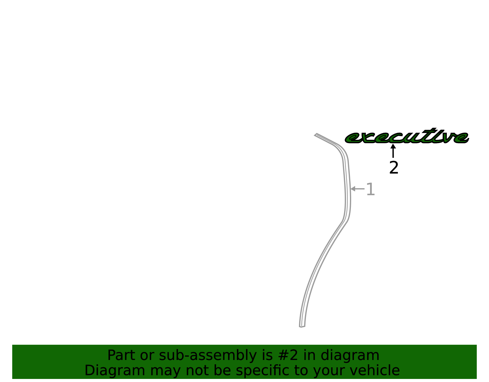 Nameplate - Porsche (971-854-499-B)
