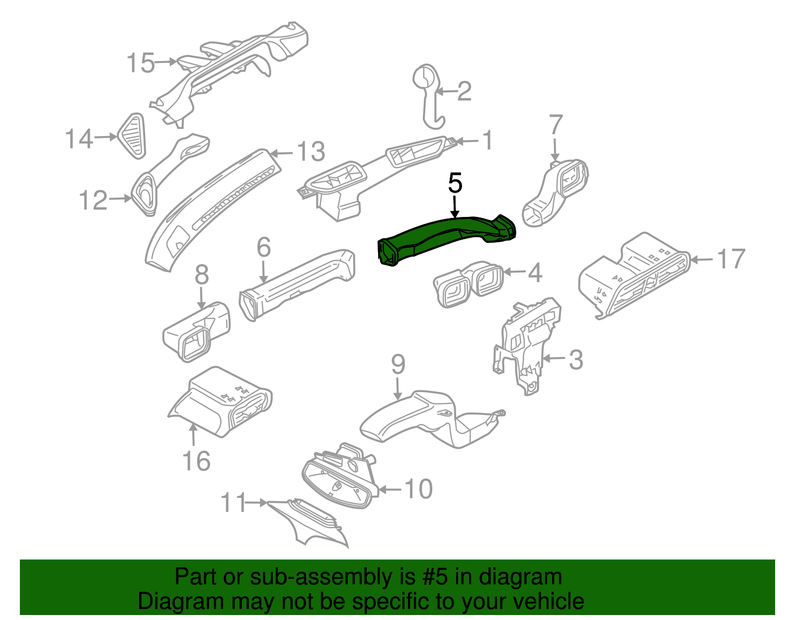 Inner Duct - Porsche (997-572-464-00)