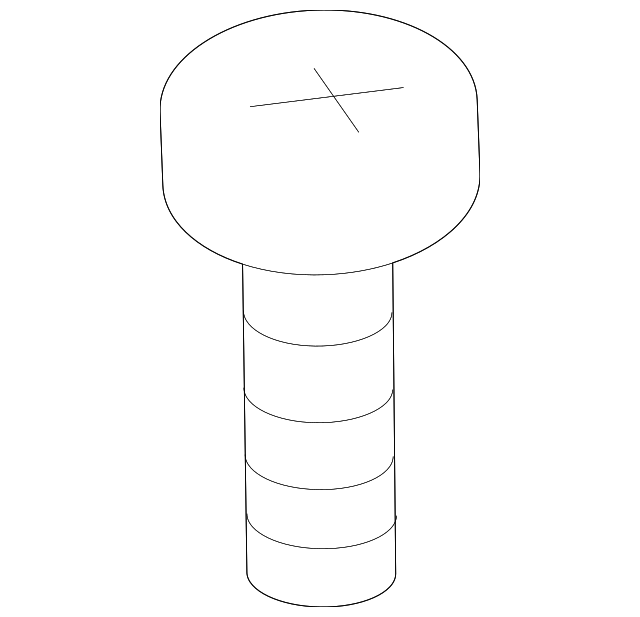 Inner Bracket Bolt - Porsche (WHT-003-954)