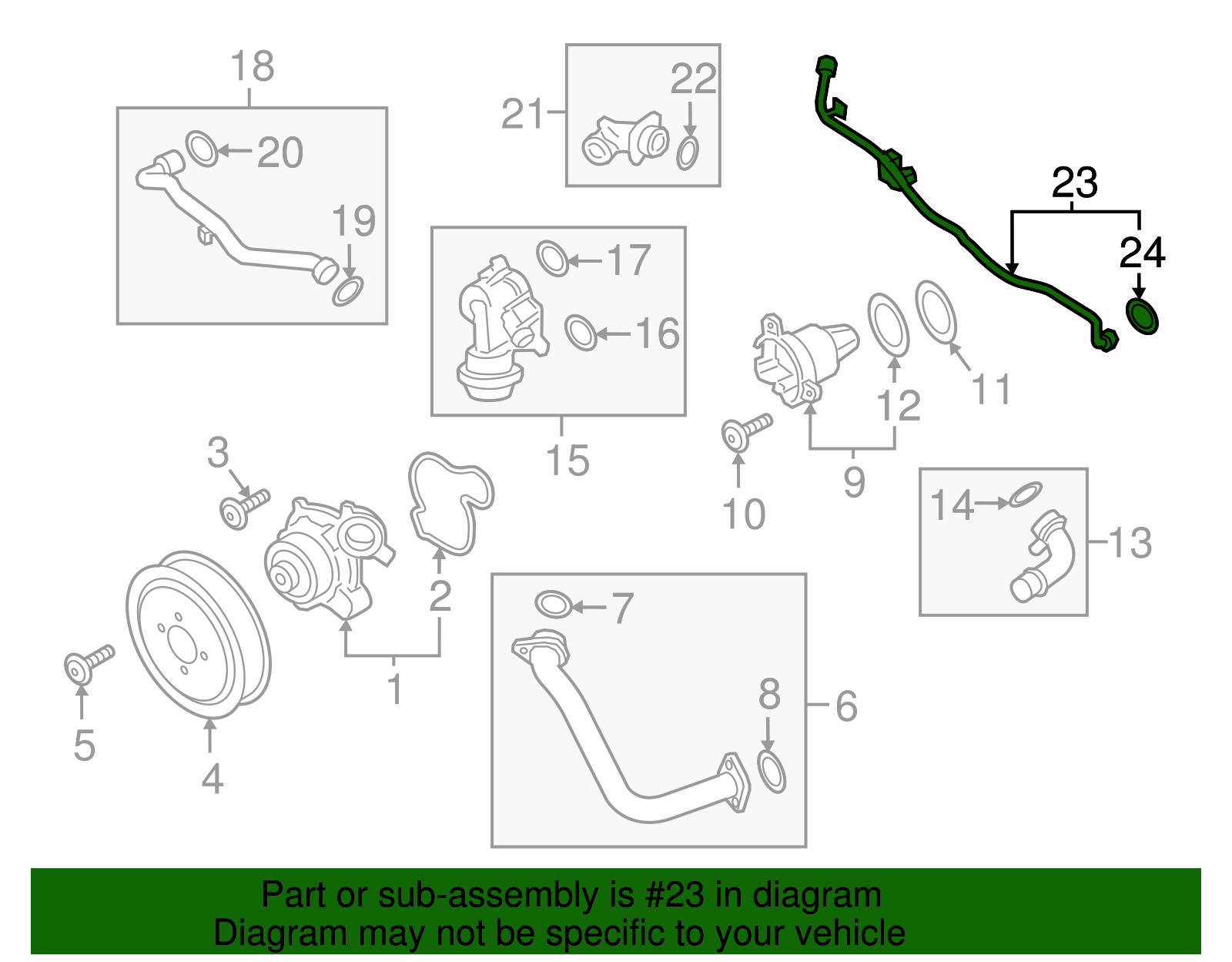 Vent Tube - Porsche (9A7-121-692-01)