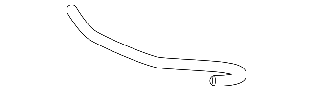 Vacuum Hose - Porsche (996-110-695-71)