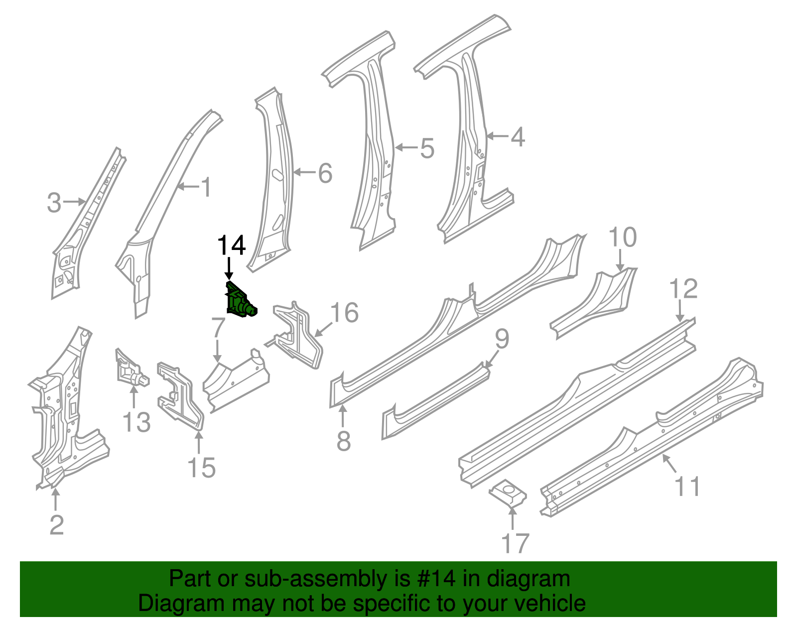 Sound Absorber - Porsche (970-502-657-00)