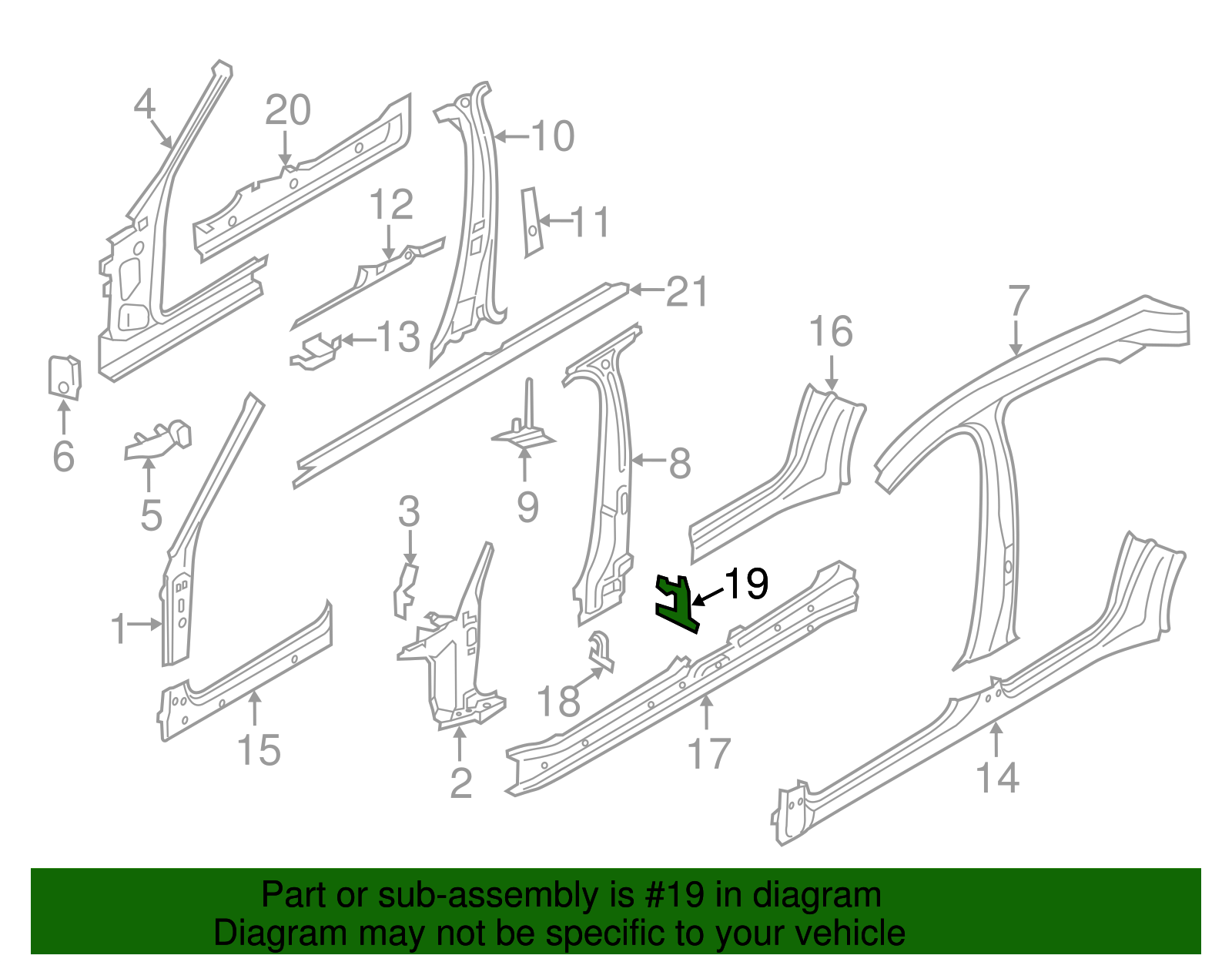 Filler Plate - Porsche (971-810-729)