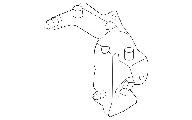 Engine Coolant Reservoir Bracket - Porsche (970-106-335-02)