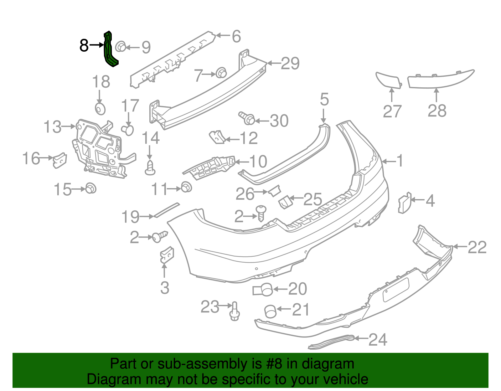 Outer Support - Porsche (970-505-841-02)
