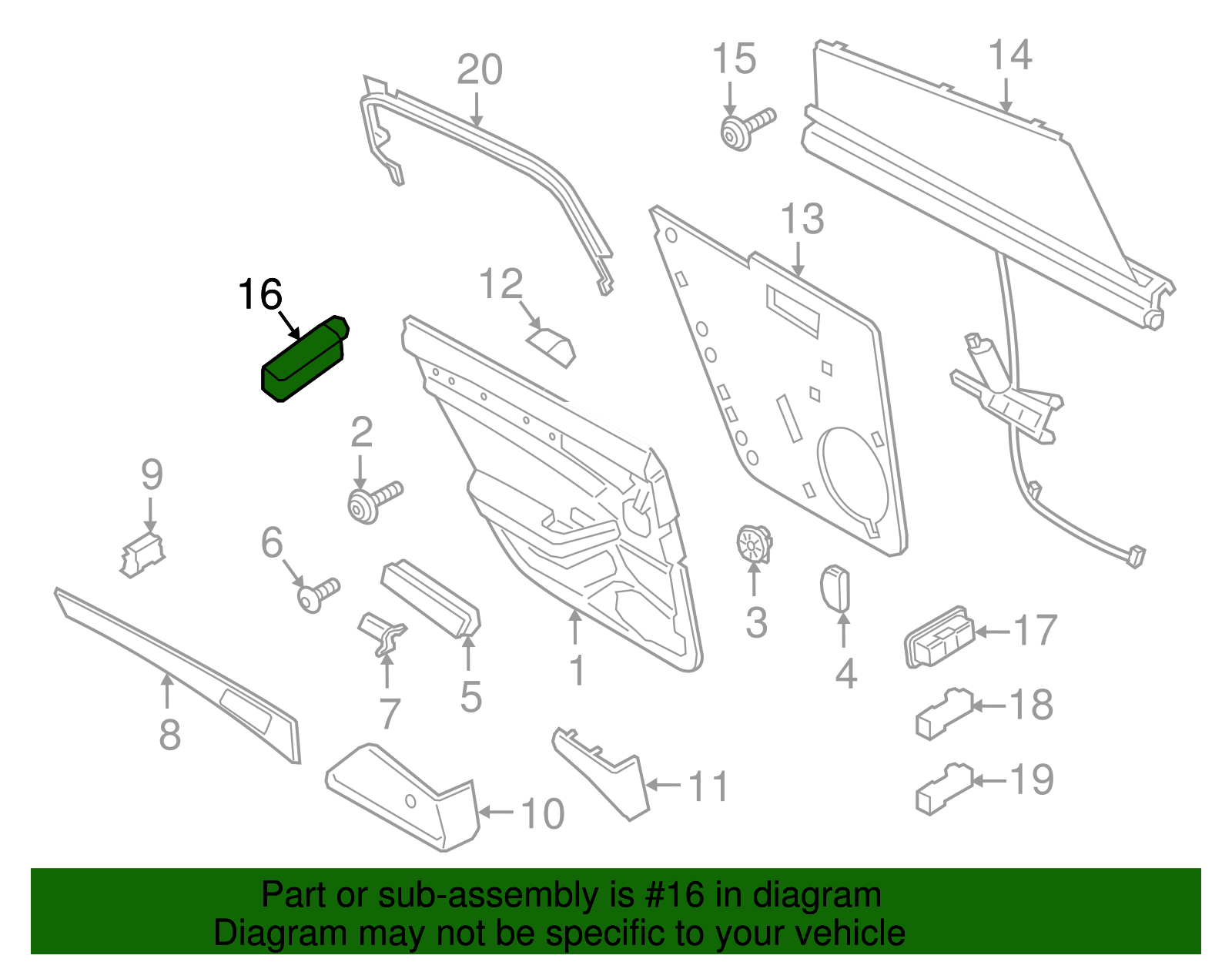 Window Switch - Porsche (971-959-855-C-HUO)