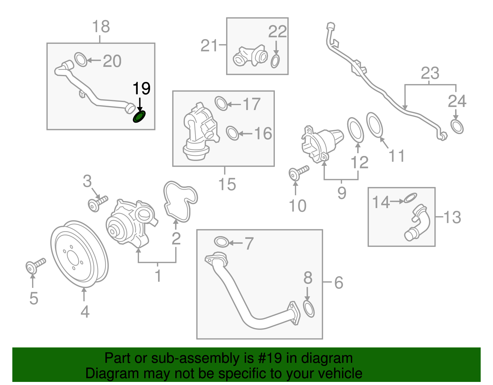 Inlet Tube Seal - Porsche (9A7-121-171-00)