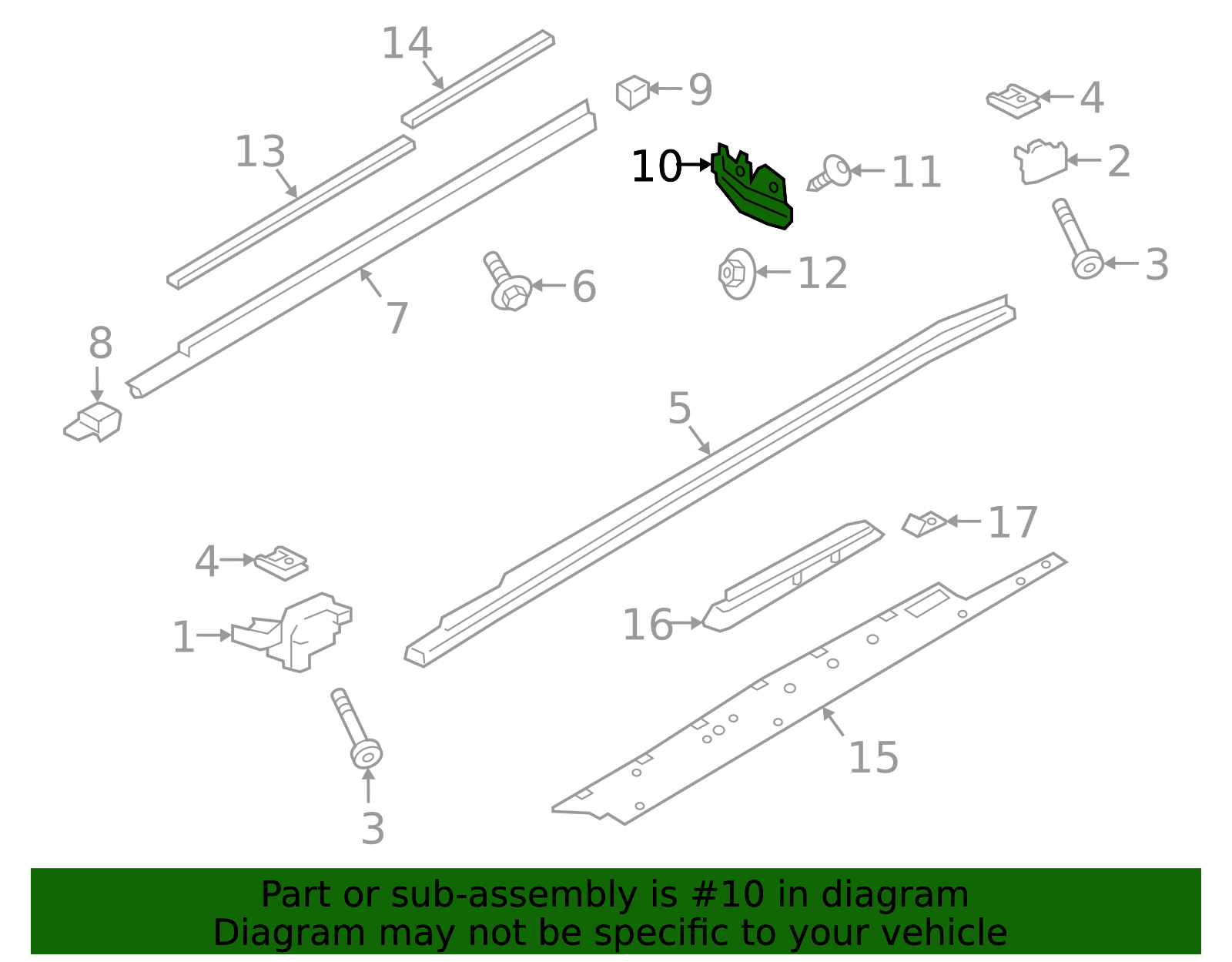Rear Deflector - Porsche (9Y0-854-815-A-OK1)
