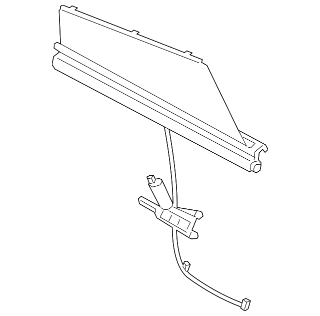 Door Glass Sunshade - Porsche (971-861-333-B-OB8)