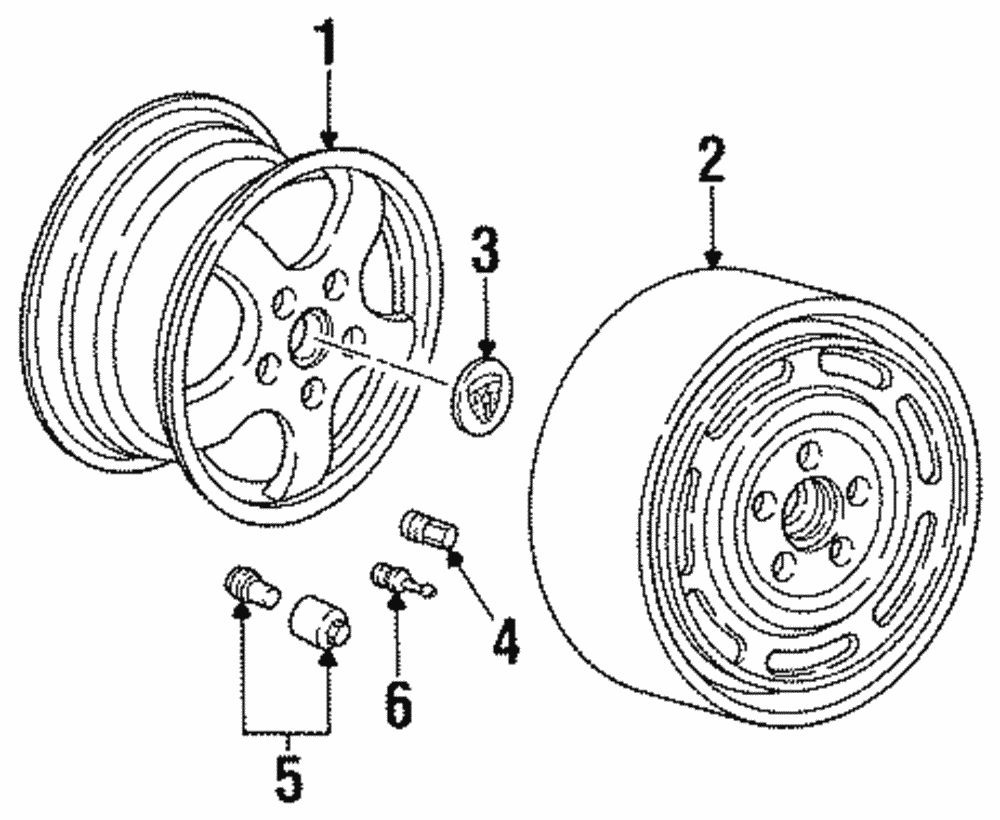Spare Wheel - Porsche (965-362-030-00)