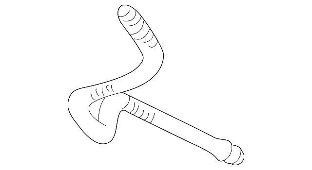 Drain Tube - Porsche (996-504-644-00)
