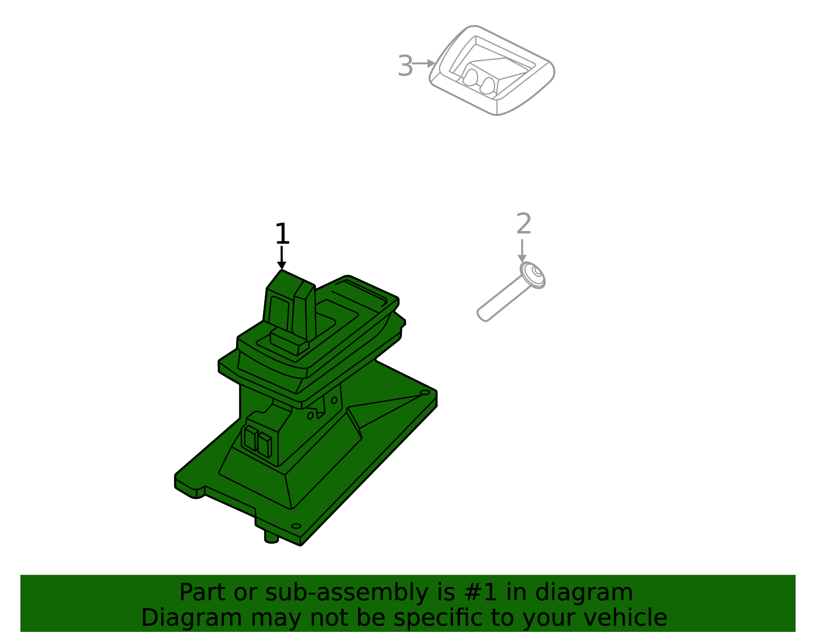 Gear Shift Assembly - Porsche (992-713-034-T-TDM)