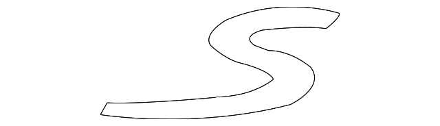 Nameplate - Porsche (971-853-675-K)