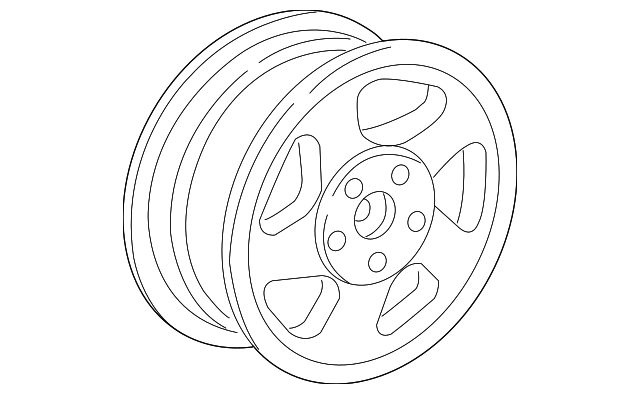 Wheel - Porsche (996-362-136-01)