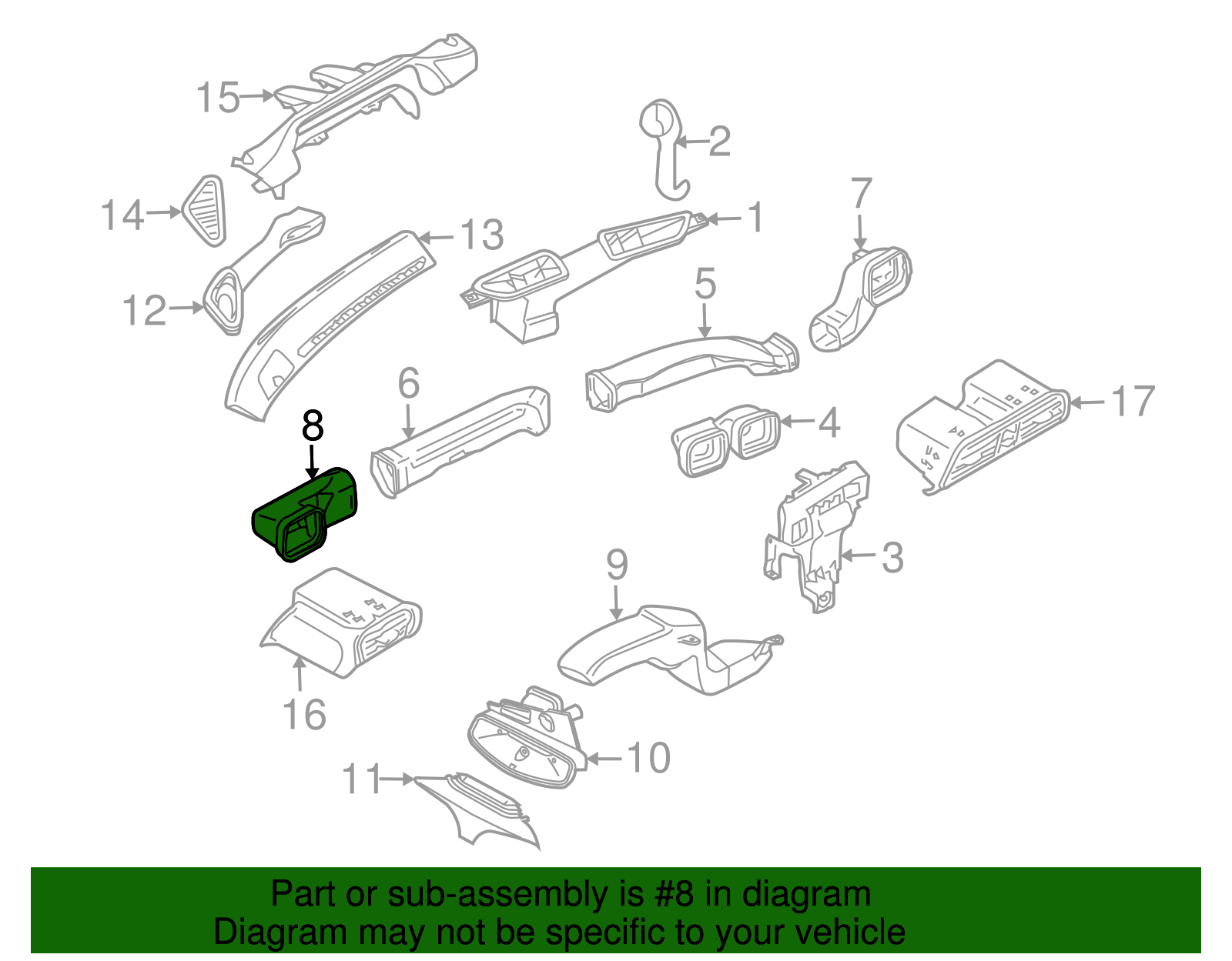 Outer Duct - Porsche (997-572-767-00)