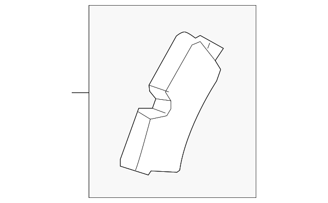 1 Set Of Brake Pads - Porsche (95B-698-451-J)