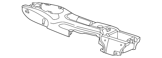 Center Console - Porsche (996-552-125-03-P13)