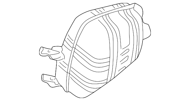 Muffler - Porsche (996-111-132-69)