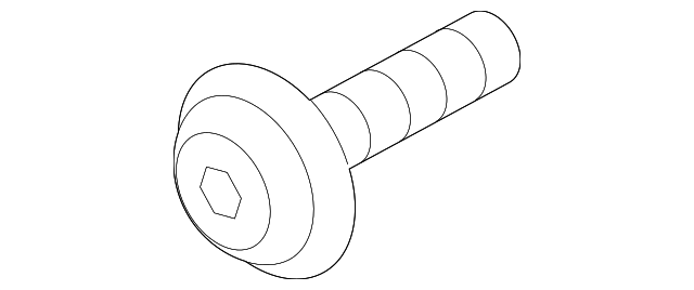 Door Trim Panel Screw - Porsche (N-911-809-01)