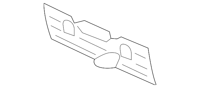 Engine Valve Cover Heat Shield - Porsche (996-104-427-74)