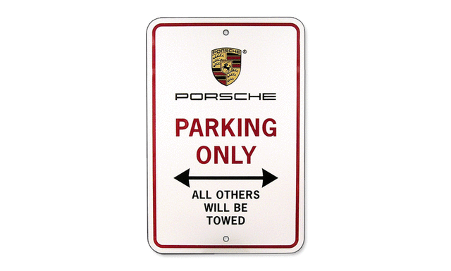 Porsche Parking Only Sign - Porsche (PNA-701-001-00)