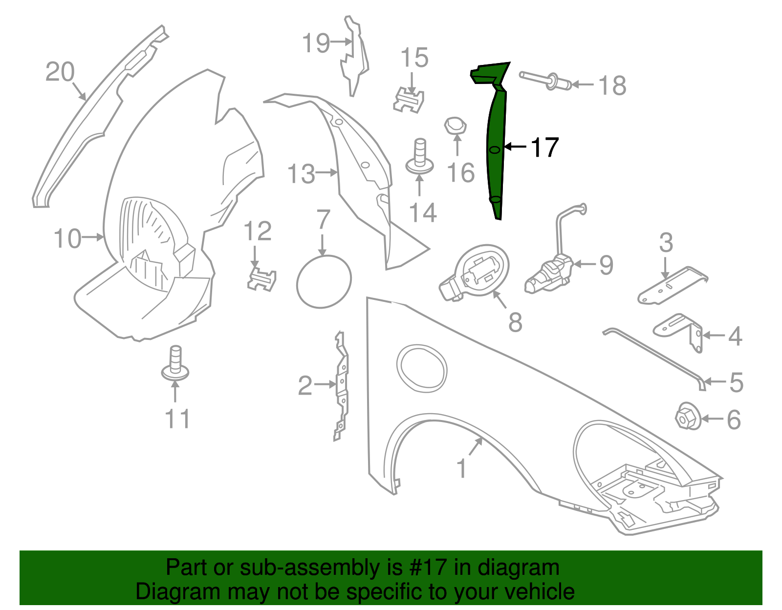 Rear Cover - Porsche (991-504-641-00-1E0)