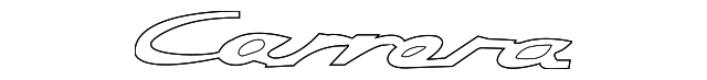 Deck Lid Emblem - Porsche (997-559-237-01)